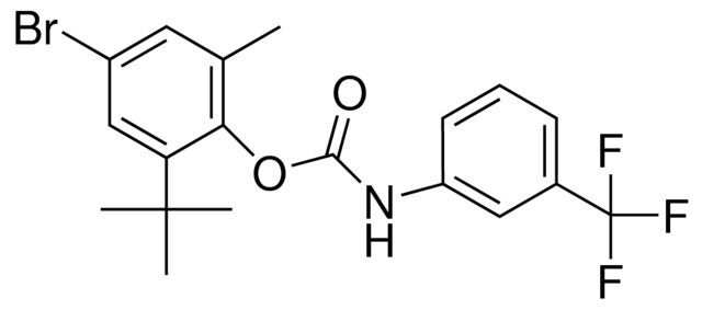 4-BROMO-2-TERT-BUTYL-6-METHYLPHENYL N-(3-(TRIFLUOROMETHYL)PHENYL)CARBAMATE