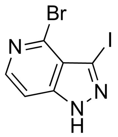 4-Bromo-3-iodo-1<i>H-</i>pyrazolo[4,3-<i>c</i>]pyridine