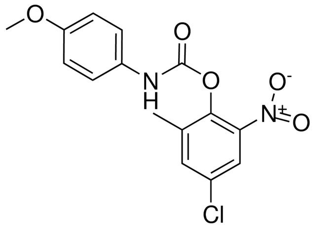 4-CHLORO-2-METHYL-6-NITROPHENYL N-(4-METHOXYPHENYL)CARBAMATE