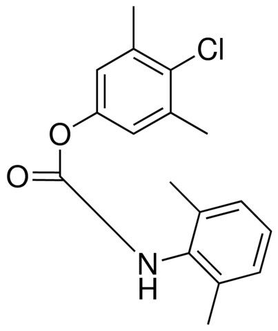 4-CHLORO-3,5-DIMETHYLPHENYL N-(2,6-XYLYL)CARBAMATE