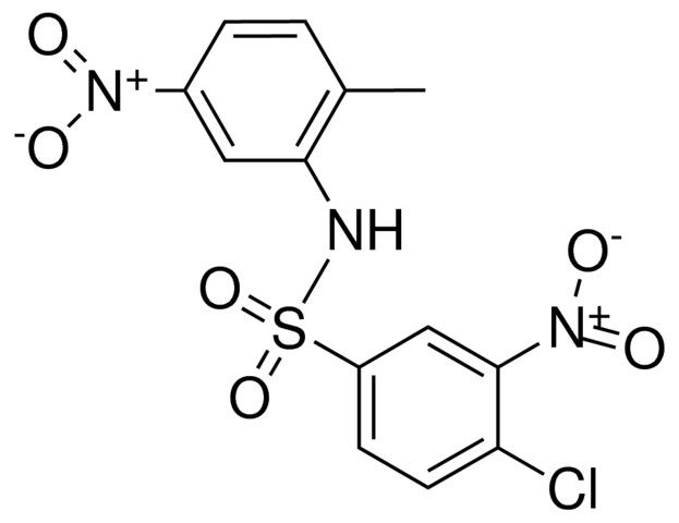 4-CHLORO-3,5'-DINITRO-2'-METHYLBENZENESULFONANILIDE