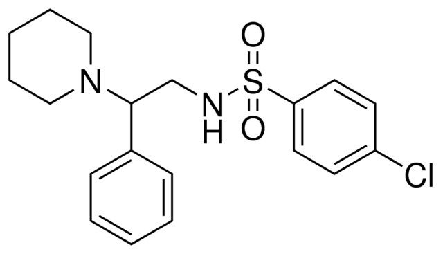 4-CHLORO-N-(2-PHENYL-2-PIPERIDIN-1-YL-ETHYL)-BENZENESULFONAMIDE