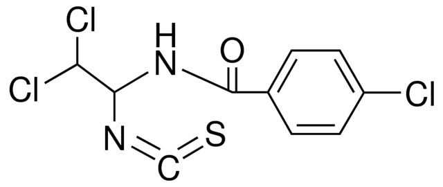 4-CHLORO-N-(2,2-DICHLORO-1-ISOTHIOCYANATO-ETHYL)-BENZAMIDE