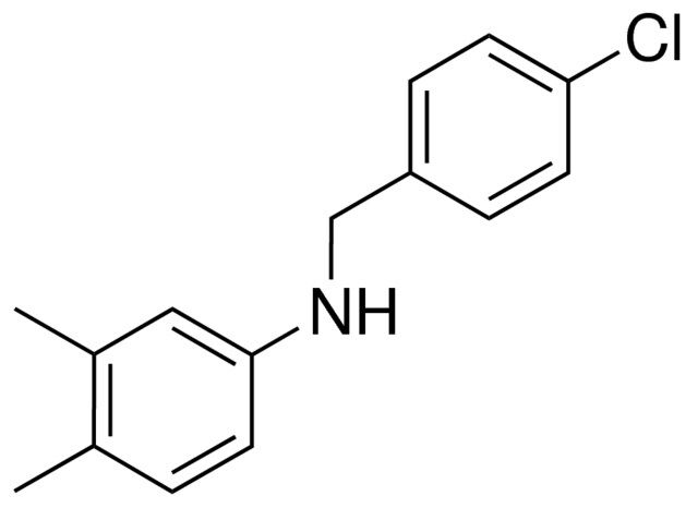 4-CHLORO-N-(3,4-DIMETHYLPHENYL)BENZYLAMINE