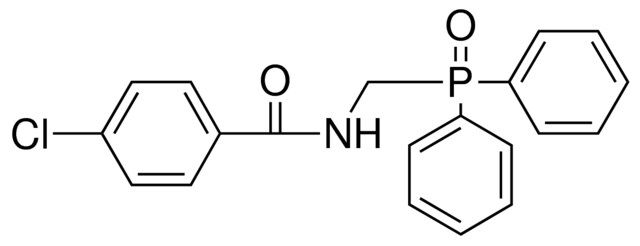 4-CHLORO-N-(DIPHENYLPHOSPHINYLMETHYL)BENZAMIDE