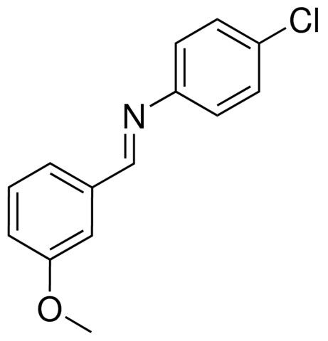 4-CHLORO-N-(3-METHOXYBENZYLIDENE)ANILINE