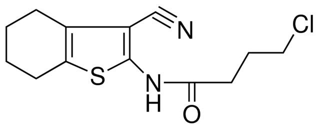 4-CHLORO-N-(3-CYANO-4,5,6,7-TETRAHYDRO-BENZO(B)THIOPHEN-2-YL)-BUTYRAMIDE