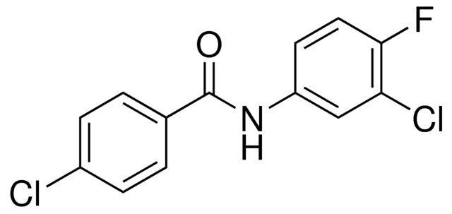 4-CHLORO-N-(3-CHLORO-4-FLUORO-PHENYL)-BENZAMIDE