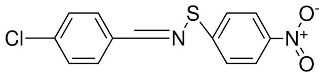 4-CHLOROBENZALDEHYDE S-(4-NITROPHENYL)THIOOXIME