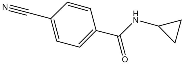 4-Cyano-<i>N</i>-cyclopropylbenzamide