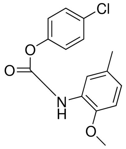 4-CHLOROPHENYL N-(2-METHOXY-5-METHYLPHENYL)CARBAMATE