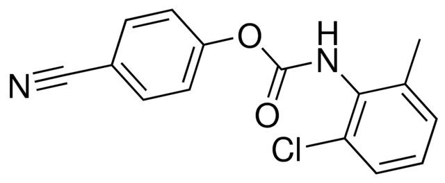 4-CYANOPHENYL N-(2-CHLORO-6-METHYLPHENYL)CARBAMATE