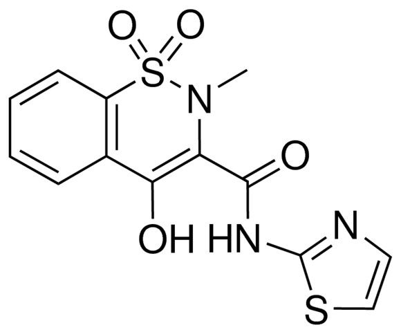 4-HYDROXY-2-METHYL-N-(1,3-THIAZOL-2-YL)-2H-1,2-BENZOTHIAZINE-3-CARBOXAMIDE 1,1-DIOXIDE