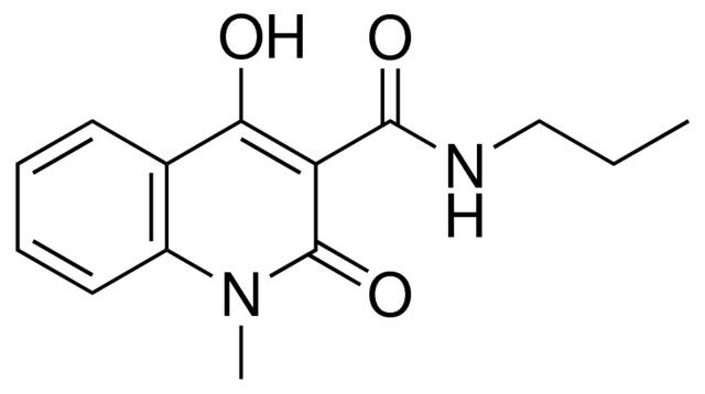 4-HYDROXY-1-METHYL-2-OXO-1,2-DIHYDRO-QUINOLINE-3-CARBOXYLIC ACID PROPYLAMIDE