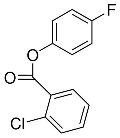 4-FLUOROPHENYL 2-CHLOROBENZOATE