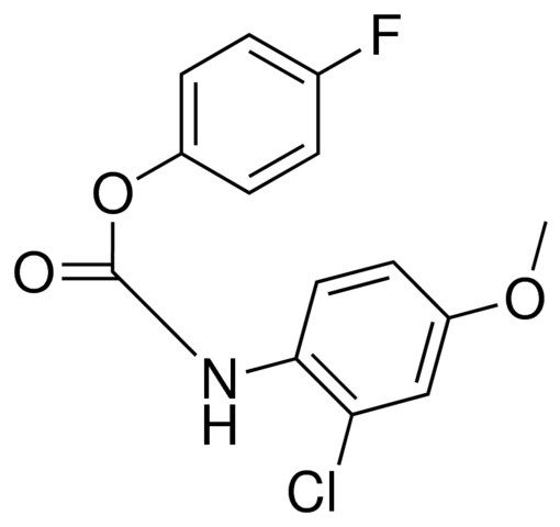 4-FLUOROPHENYL N-(2-CHLORO-4-METHOXYPHENYL)CARBAMATE