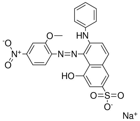 4-HO-5-(2-MEO-4-NITRO-PH-AZO)-6-PHENYLAMINO-NAPHTHALENE-2-SULFONIC ACID, NA