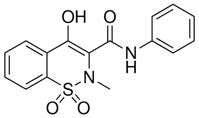 4-hydroxy-2-methyl-N-phenyl-2H-1,2-benzothiazine-3-carboxamide 1,1-dioxide