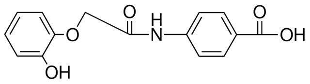 4-(2-(2-HYDROXY-PHENOXY)-ACETYLAMINO)-BENZOIC ACID