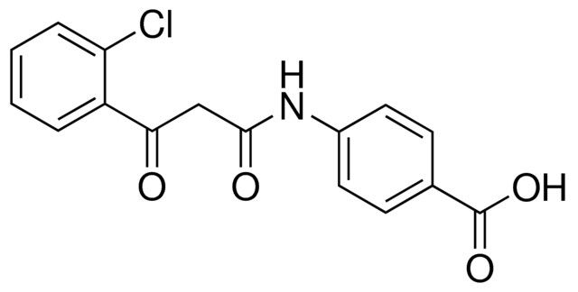 4-(2-(2-CHLOROBENZOYL)ACETAMIDO)BENZOIC ACID