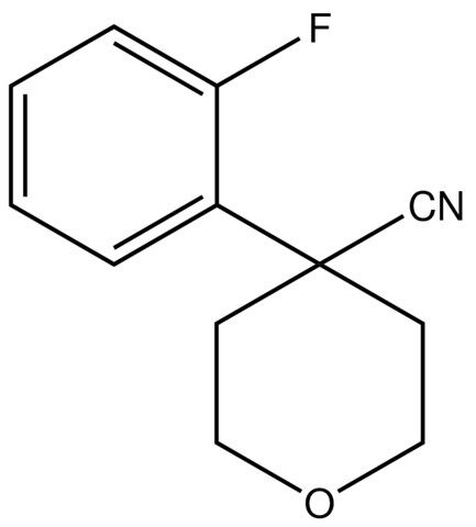 4-(2-Fluorophenyl)tetrahydropyran-4-carbonitrile