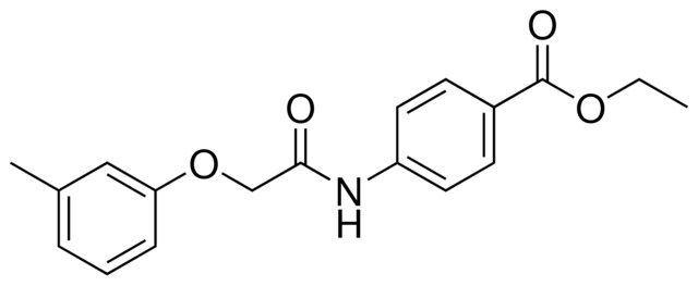 4-(2-M-TOLYLOXY-ACETYLAMINO)-BENZOIC ACID ETHYL ESTER