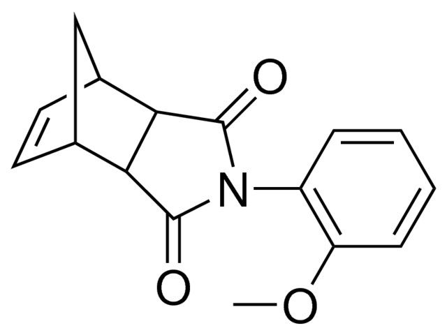 4-(2-METHOXY-PHENYL)-4-AZA-TRICYCLO(5.2.1.0(2,6))DEC-8-ENE-3,5-DIONE