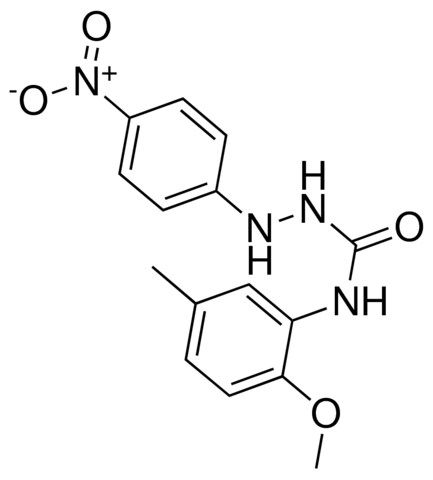 4-(2-METHOXY-5-METHYLPHENYL)-1-(4-NITROPHENYL)SEMICARBAZIDE