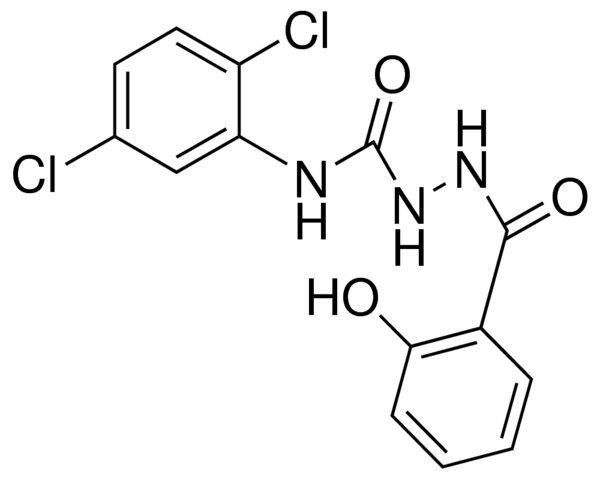 4-(2,5-DICHLOROPHENYL)-1-(2-HYDROXYBENZOYL)SEMICARBAZIDE