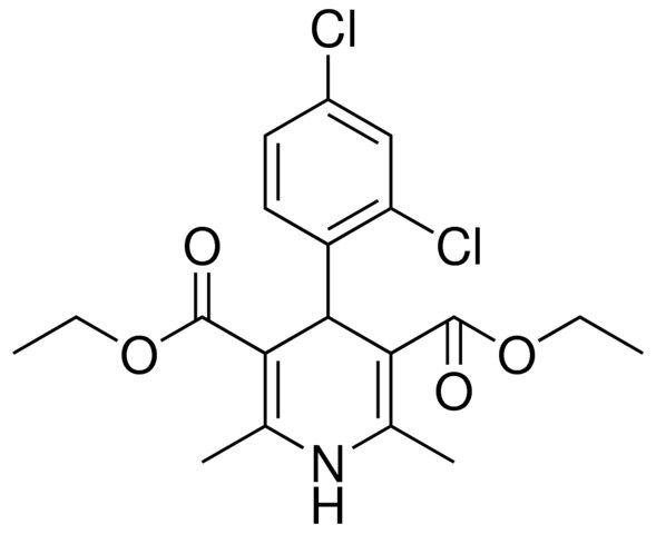 4-(2,4-DI-CL-PH)2,6-DIMETHYL-1,4-2H-PYRIDINE-3,5-DICARBOXYLIC ACID DIETHYL ESTER