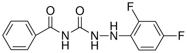 4-(2,4-DIFLUOROPHENYL)-1-(2,4-DIFLUOROBENZOYL)SEMICARBAZIDE