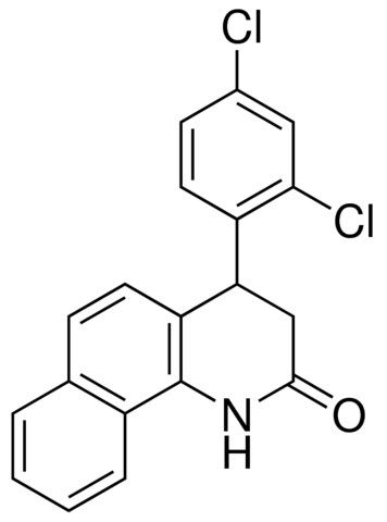 4-(2,4-DICHLORO-PHENYL)-3,4-DIHYDRO-1H-BENZO(H)QUINOLIN-2-ONE