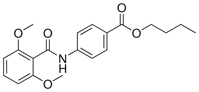 4-(2,6-DIMETHOXY-BENZOYLAMINO)-BENZOIC ACID BUTYL ESTER