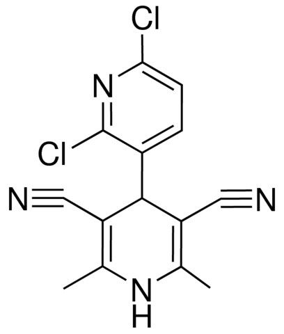 4-(2,6-DICHLOROPYRIDIN-3-YL)-2,6-DIMETHYL-1,4-DIHYDROPYRIDINE-3,5-DICARBONITRILE