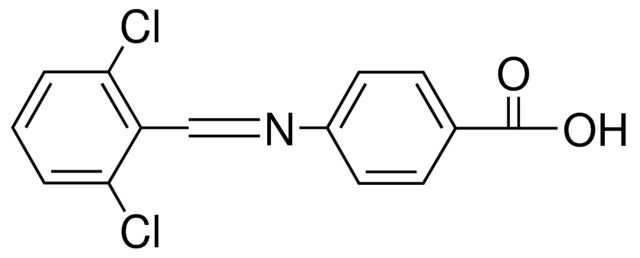 4-(2,6-DICHLOROBENZYLIDENEAMINO)-BENZOIC ACID