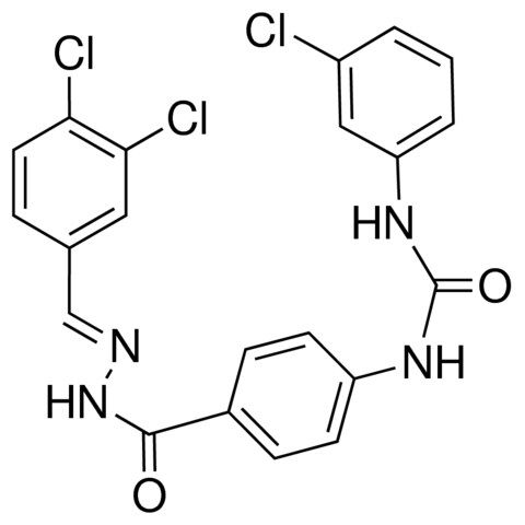 4-(3-(3-CHLOROPHENYL)UREIDO)BENZOIC (3,4-DICHLOROBENZYLIDENE)HYDRAZIDE