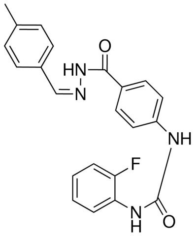 4-(3-(2-FLUOROPHENYL)UREIDO)BENZOIC (4-METHYLBENZYLIDENE)HYDRAZIDE