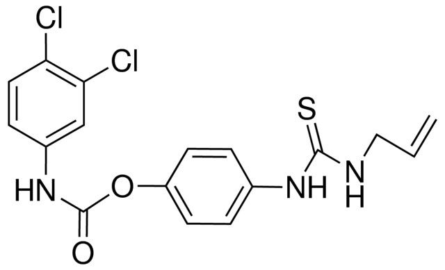 4-(3-ALLYL-2-THIOUREIDO)PHENYL N-(3,4-DICHLOROPHENYL)CARBAMATE