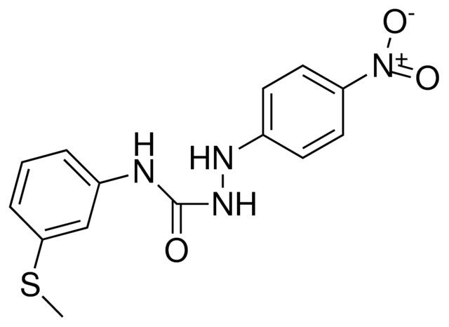 4-(3-(METHYLTHIO)PHENYL)-1-(4-NITROPHENYL)SEMICARBAZIDE