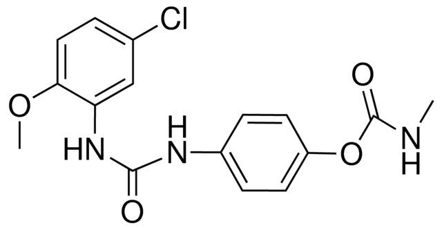 4-(3-(5-CHLORO-2-METHOXYPHENYL)UREIDO)PHENYL N-METHYLCARBAMATE