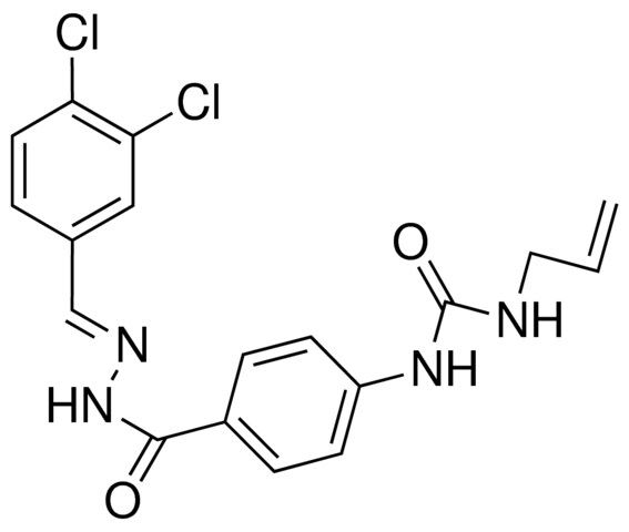 4-(3-ALLYLUREIDO)BENZOIC (3,4-DICHLOROBENZYLIDENE)HYDRAZIDE