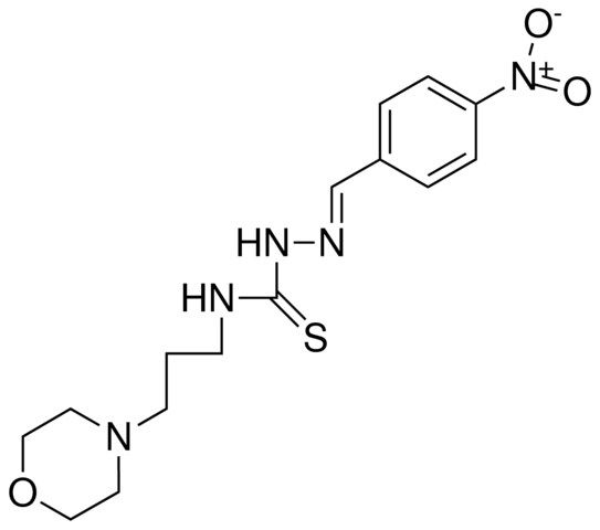 4-(3-MORPHOLINOPROPYL)-1-(4-NITROBENZYLIDENE)THIOSEMICARBAZIDE