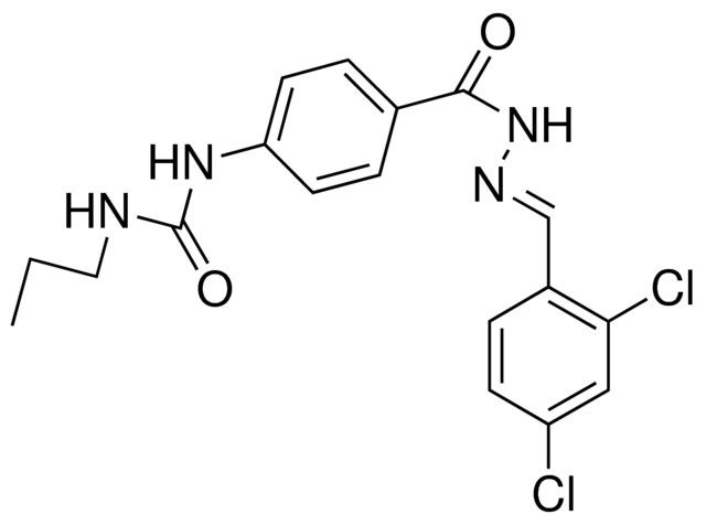 4-(3-PROPYLUREIDO)BENZOIC (2,4-DICHLOROBENZYLIDENE)HYDRAZIDE