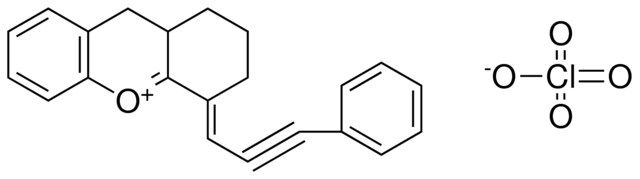 4-(3-PHENYL-PROP-2-YNYLIDENE)-1,2,3,4,9,9A-HEXAHYDRO-XANTHENYLIUM, PERCHLORATE