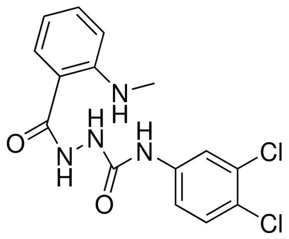 4-(3,4-DICHLOROPHENYL)-1-(2-(METHYLAMINO)BENZOYL)SEMICARBAZIDE