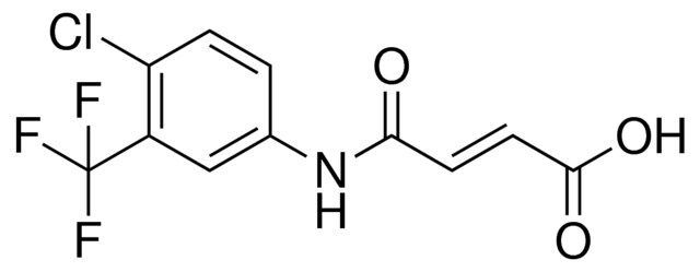 4-(4-CHLORO-3-(TRIFLUOROMETHYL)ANILINO)-4-OXO-2-BUTENOIC ACID