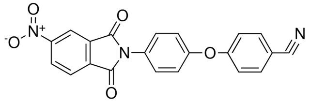 4-(4-(5-NITRO-1,3-DIOXO-1,3-DIHYDRO-ISOINDOL-2-YL)-PHENOXY)-BENZONITRILE