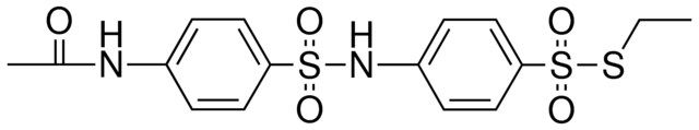 4-(4-ACETYLAMINO-BENZENESULFONYLAMINO)-BENZENETHIOSULFONIC ACID S-ETHYL ESTER