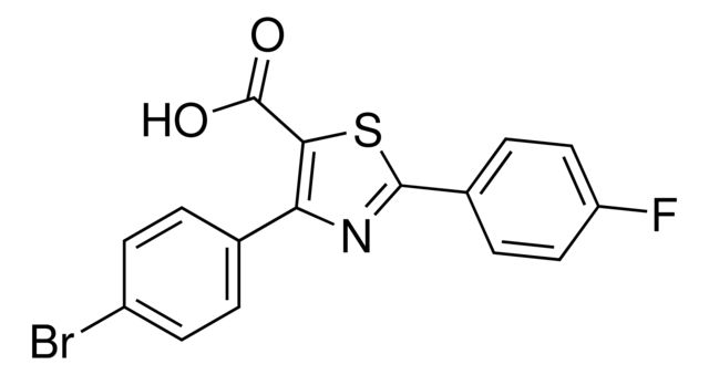 4-(4-Bromophenyl)-2-(4-fluorophenyl)thiazole-5-carboxylic acid