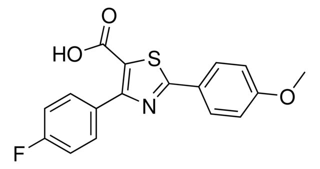 4-(4-Fluorophenyl)-2-(4-methoxyphenyl)thiazole-5-carboxylic acid